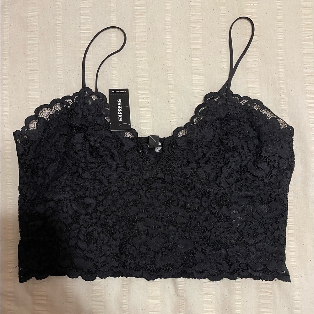 Express lace top